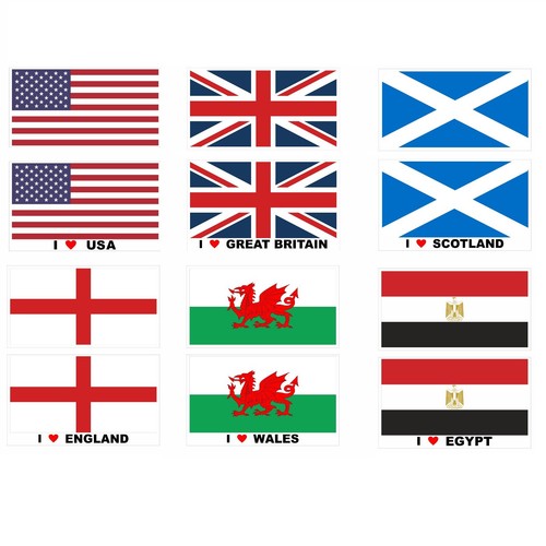Flags the world - of, /