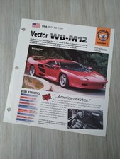 VECTOR W8 (M12) SuperCar IMP