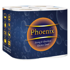 Phoenix Super Strong and Absorbent Multi Purpose Kitchen Roll Muli Pack