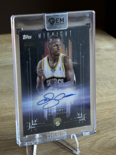 2025 topps midnight ray - midnight, allen