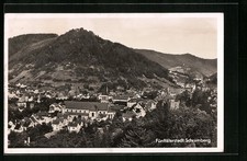 Postcard Schramberg, total view of the Fifth Valley City from the bird's eye view 
