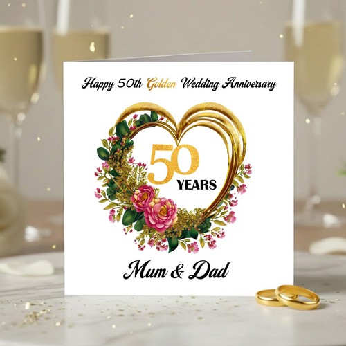 Personalised 50th wedding - personalised,