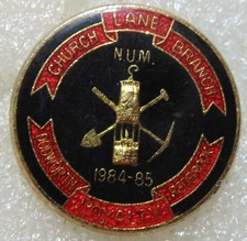 1984-5 Miners Strike Badge - Dodworth, Redbrook (Barnsley) Church Lane Branch