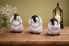 Set of 3 Wise Penguin