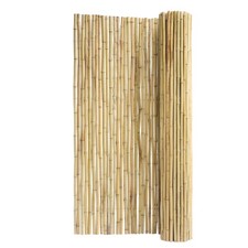 Natural Rolled Bamboo Fence