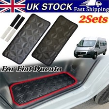 2x Rubber Cab Entry Step Mats