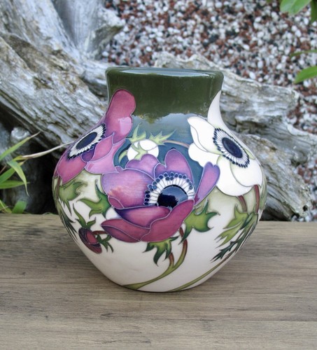 Moorcroft him and her vase - and,