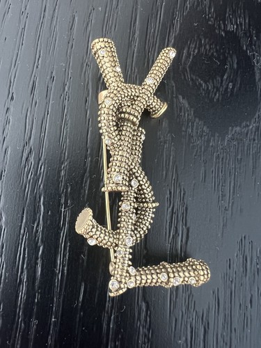 Ysl brooch - ysl,