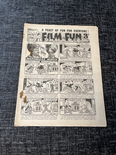 Film fun comic july 1954 - film,