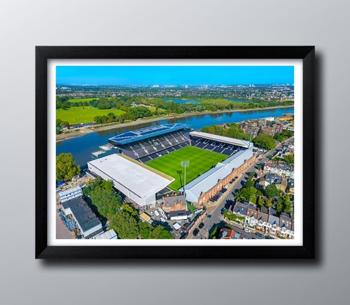 Fulham football club - club, framed