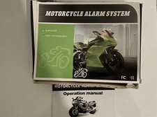 Motorcycle Alarm System