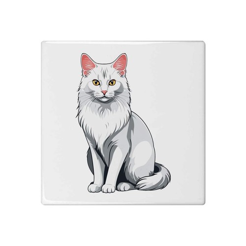 Turkish angora cat 108mm - cat',