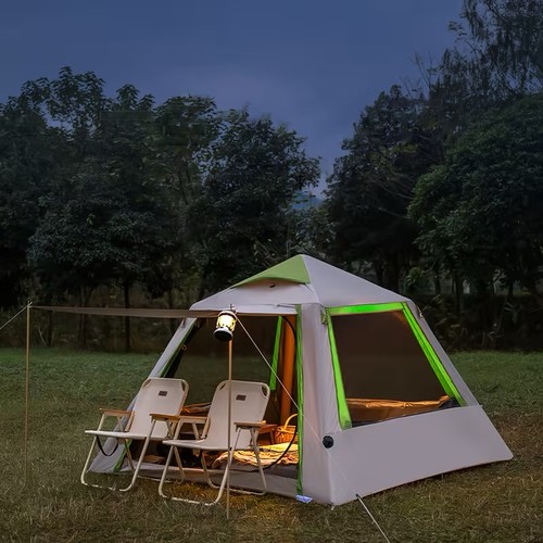 Inflatable camping tent - inflatable,