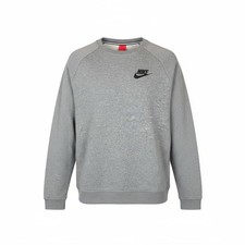 Nike Sweatshirt Jumper Grey with black logo New XL