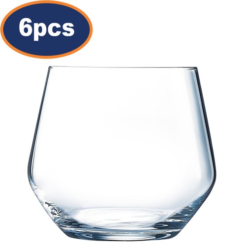 Tumbler glass set 6 - glass, of