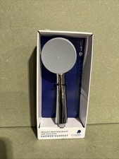 Croydex Pressure Boosting Shower Head Handset High Pressure Chrome - Presion