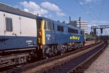 Original 35mm slide BR class 87 no.87001 at Preston +rights for use