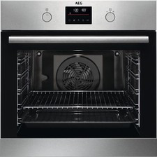 AEG BPS355061M Single Oven Built in Electric  in Stainless Steel GRADE A