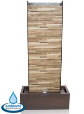 Wall Zinc Water Feature Stone