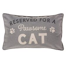 Grey Reserved for a Pawsome Cat Cushion Cover