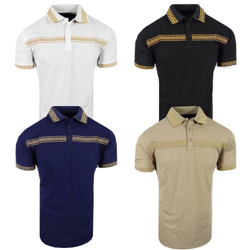 Polo shirt mens shiny - polo,