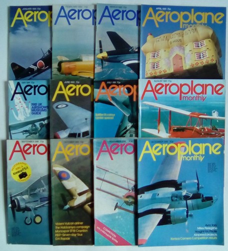 Aeroplane monthly magazine - monthly,