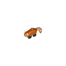 LEGO Reddish Orange Red Panda