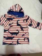 Mini Boden Dinosaur Boys Towel Poncho 2-3y 