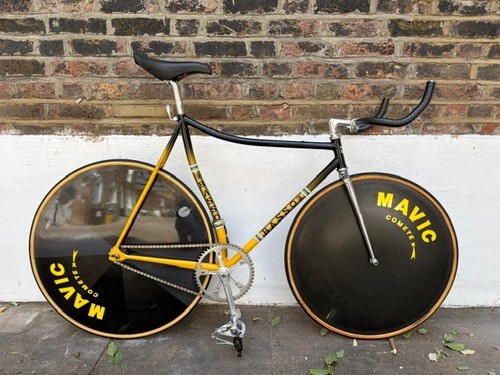 Track pursuit bicycle - track, basso