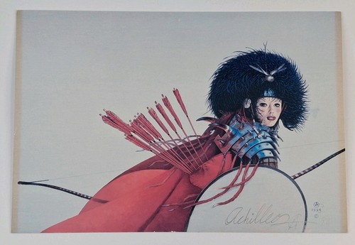 Chris achilleos hand signed - chris,