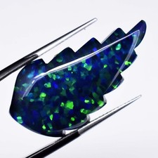 17.10ct 29x14mm Doublet Leaf