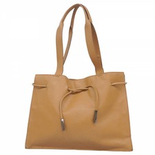 Gucci Handbag 002 1053 Brown Leather Shoulder Purse Vintage Authentic