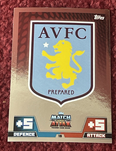 Topps match attax trading card - match,