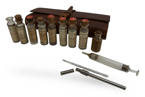 Vintage medical pocket - medical, case