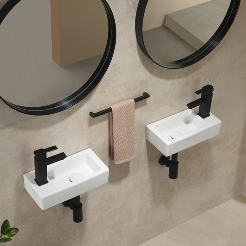 37x18cm small cloakroom basin - small,