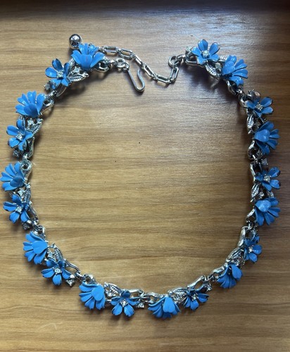 Trifari mid century turquoise - mid-century,