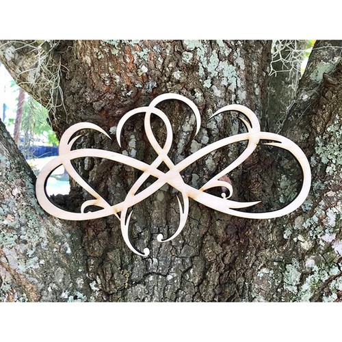 Infinity love double heart - infinity,