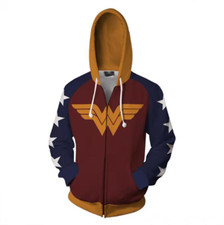 Wonder Woman Cosplay Hoodie