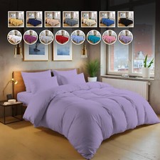 Duvet Quilt Cover Set Egyptian Cotton 200TC Bedding Set Single Double King Super