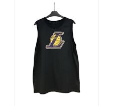 Men’s Black Lakers Vest Size S NBA Basketball Vest Sleeveless Sports Jersey