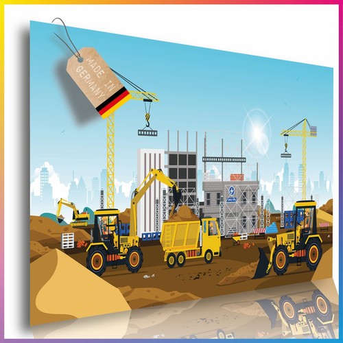 Construction site poster - site,