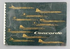 CONCORDE BAC SUD AVIATION MANUFACTURERS SALES BROCHURE SEAT MAPS