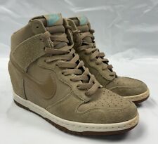 Womens Nike Dunk Sky High Hi Wedge Trainers size 4.5 EU 38 Rare