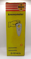 MARX Anemometer Ping Pong Ball Wind Speed Test 0-12 m/s Genuine Boxed UK