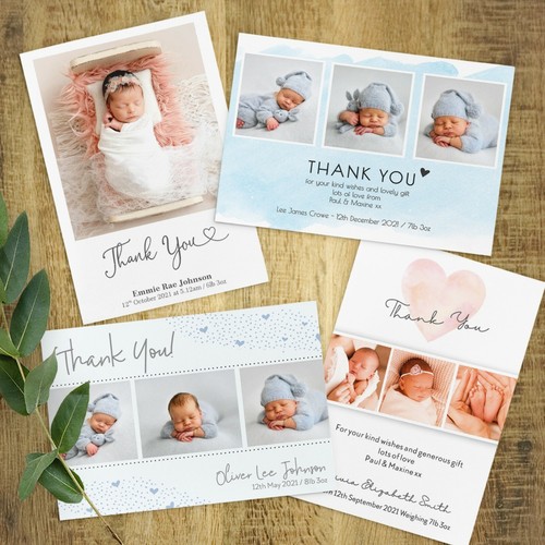 Personalised photo thank you - photo,