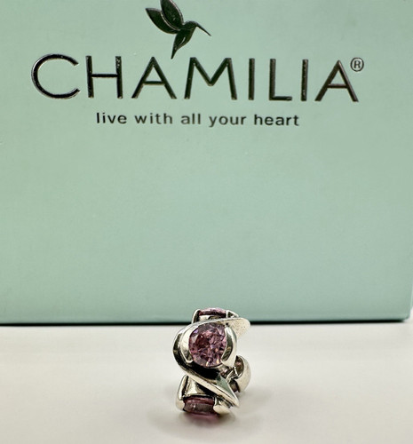 Chamilia rose quartz charm - chamilia,
