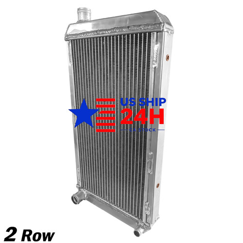 Row aluminum radiator for - 2-row,