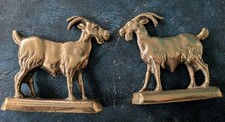 Pair Of Antique SOLID BRASS