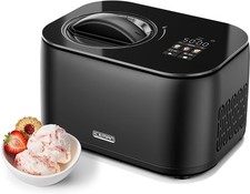 Ice cream maker with - ice,
