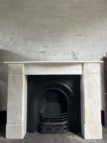 Marble fire surround - marble, cast